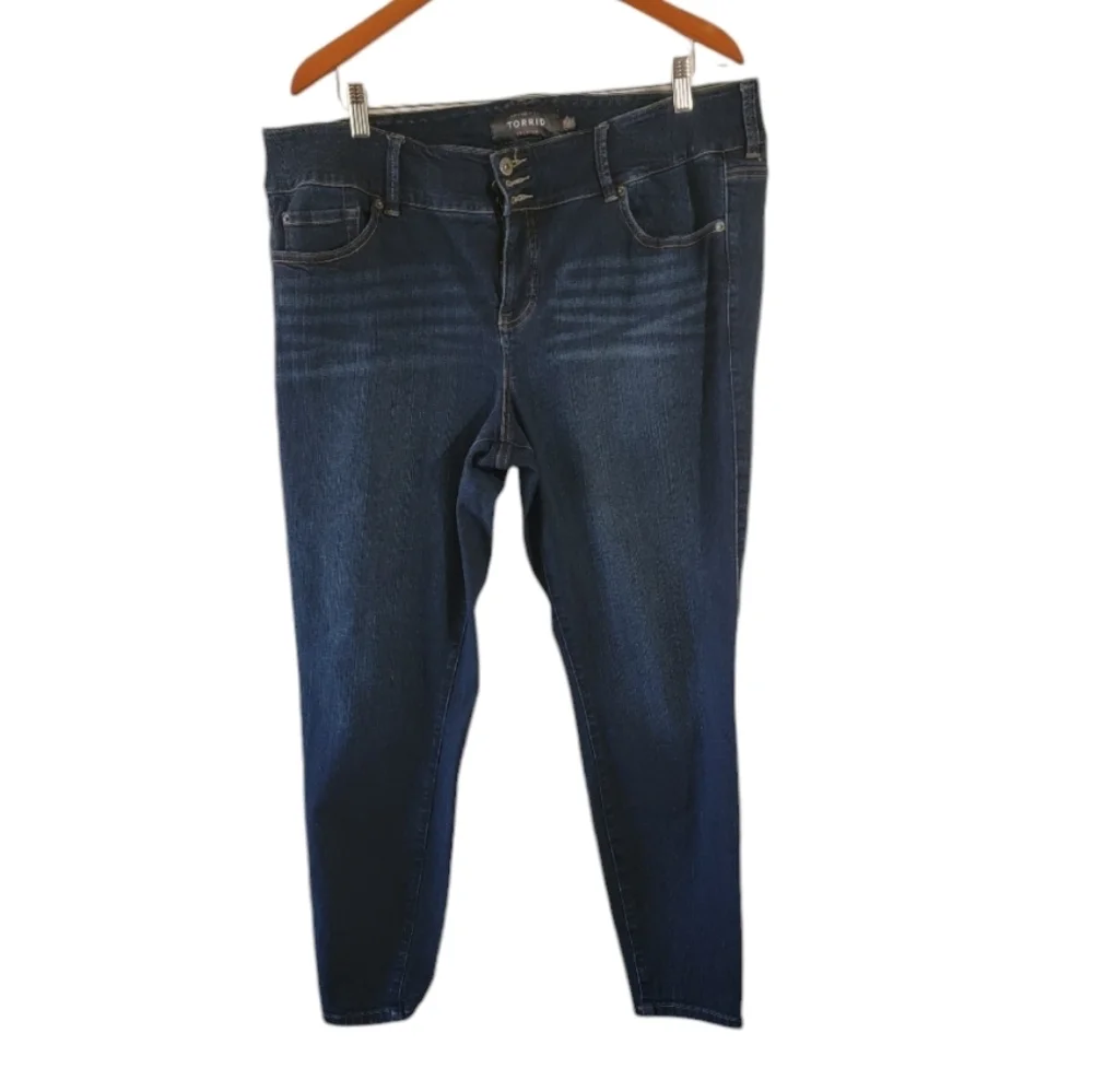 TORRID Premium Women's Jegging Size 20R High-Rise Skinny Ankle Stretch Casual